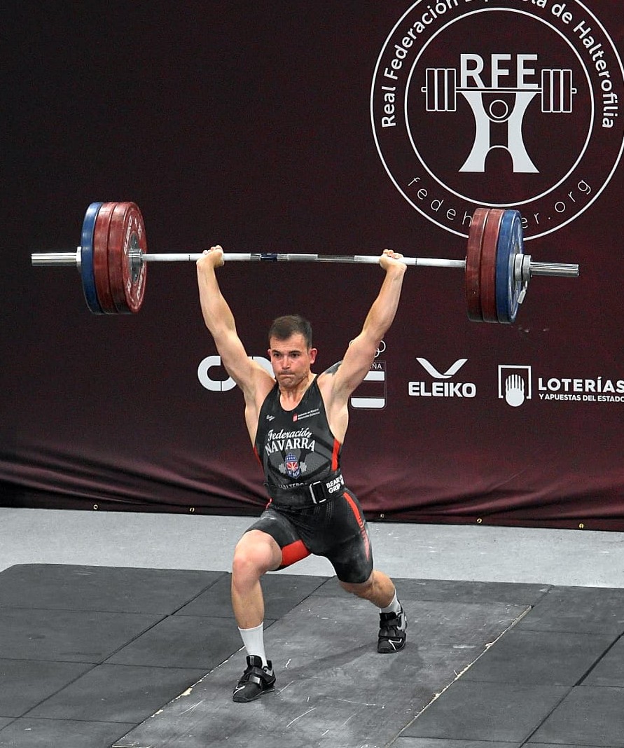 Tres navarras, campeonas de España en el Nacional Absoluto de Halterofilia 2025